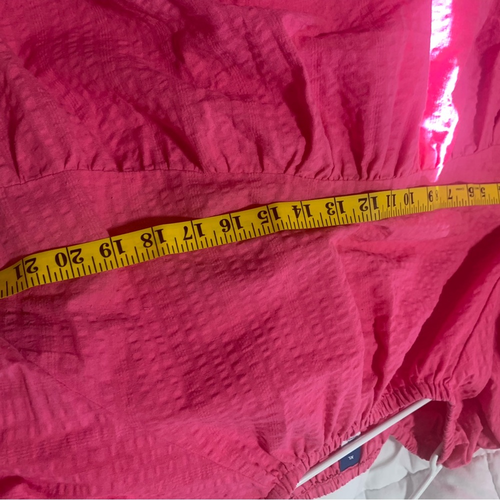 XL Old Navy Vibrant Pink Top! Feminine & Fun!Light-Weight & Comfy for On-the-Go! - Picture 7 of 13